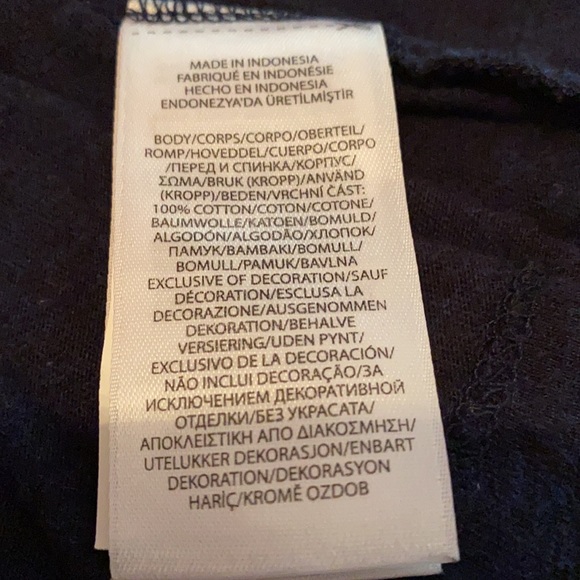 Men’s medium polo Ralph Lauren blue cotton tee shirt - Picture 4 of 5